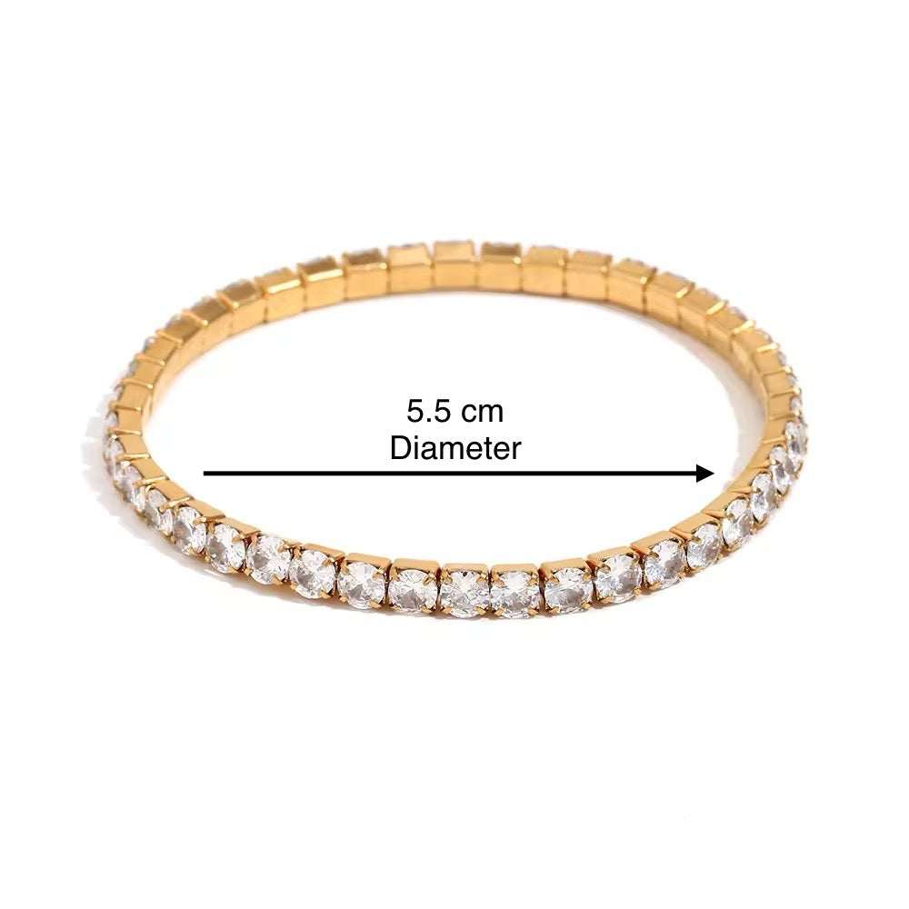Stretchable Tennis Bracelet