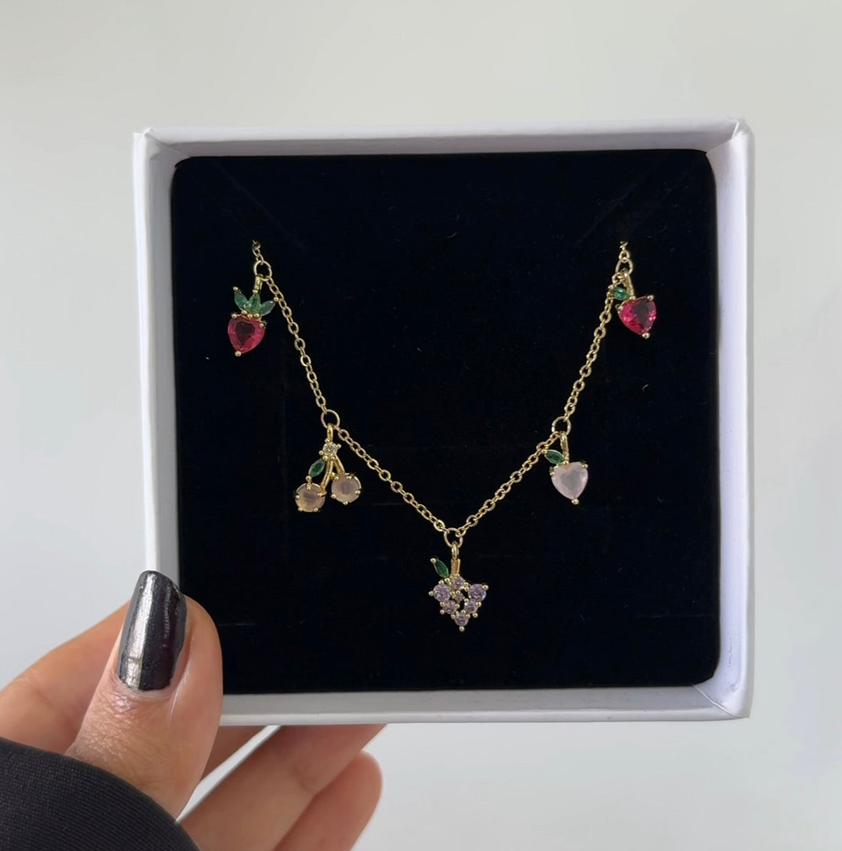 Blush & Berries Necklace