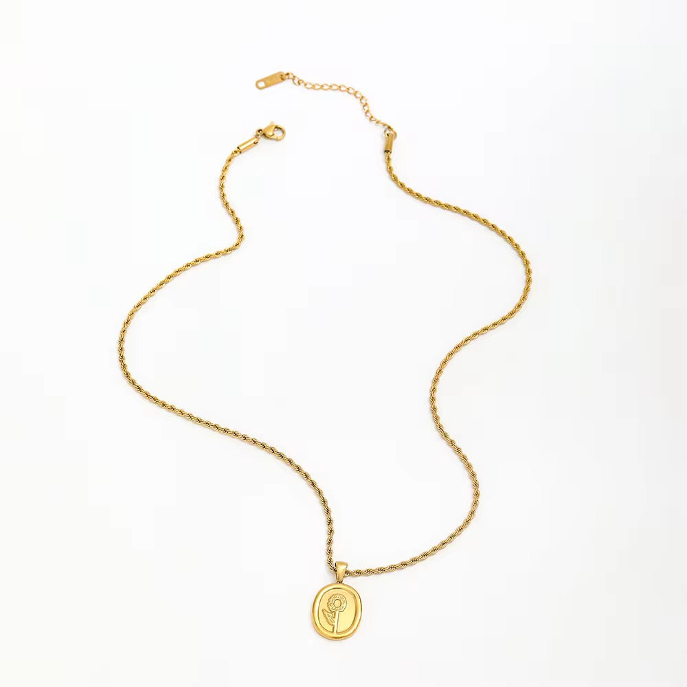 SUNFLOWER NECKLACE