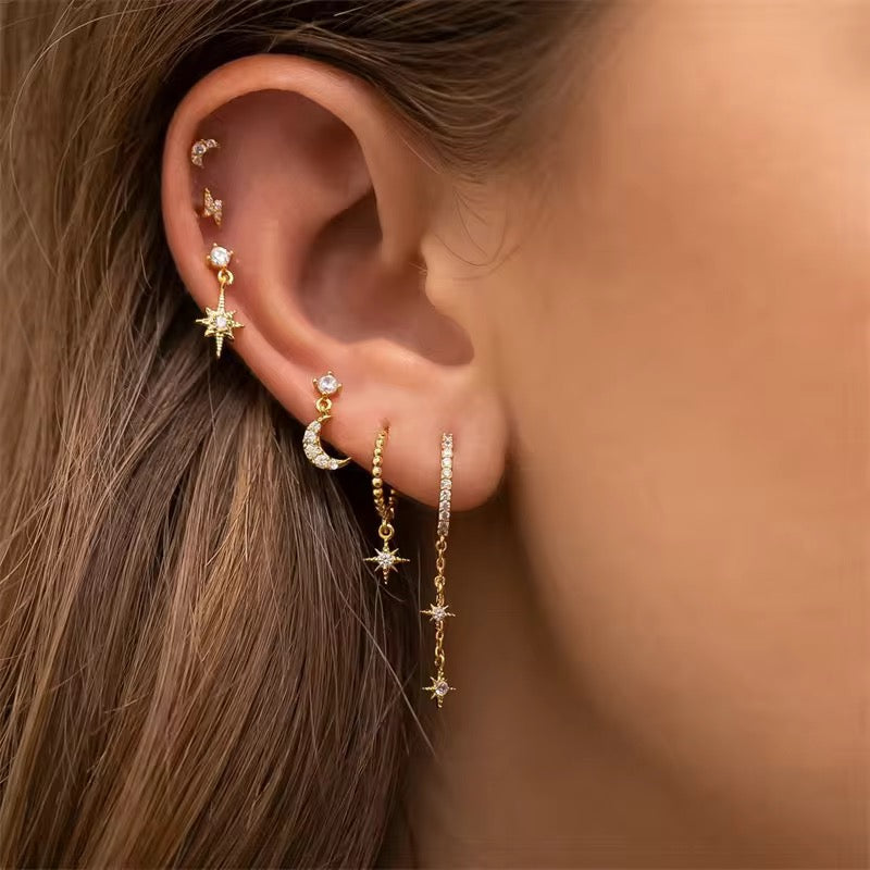 Luna Piercing Set (Not in pair)