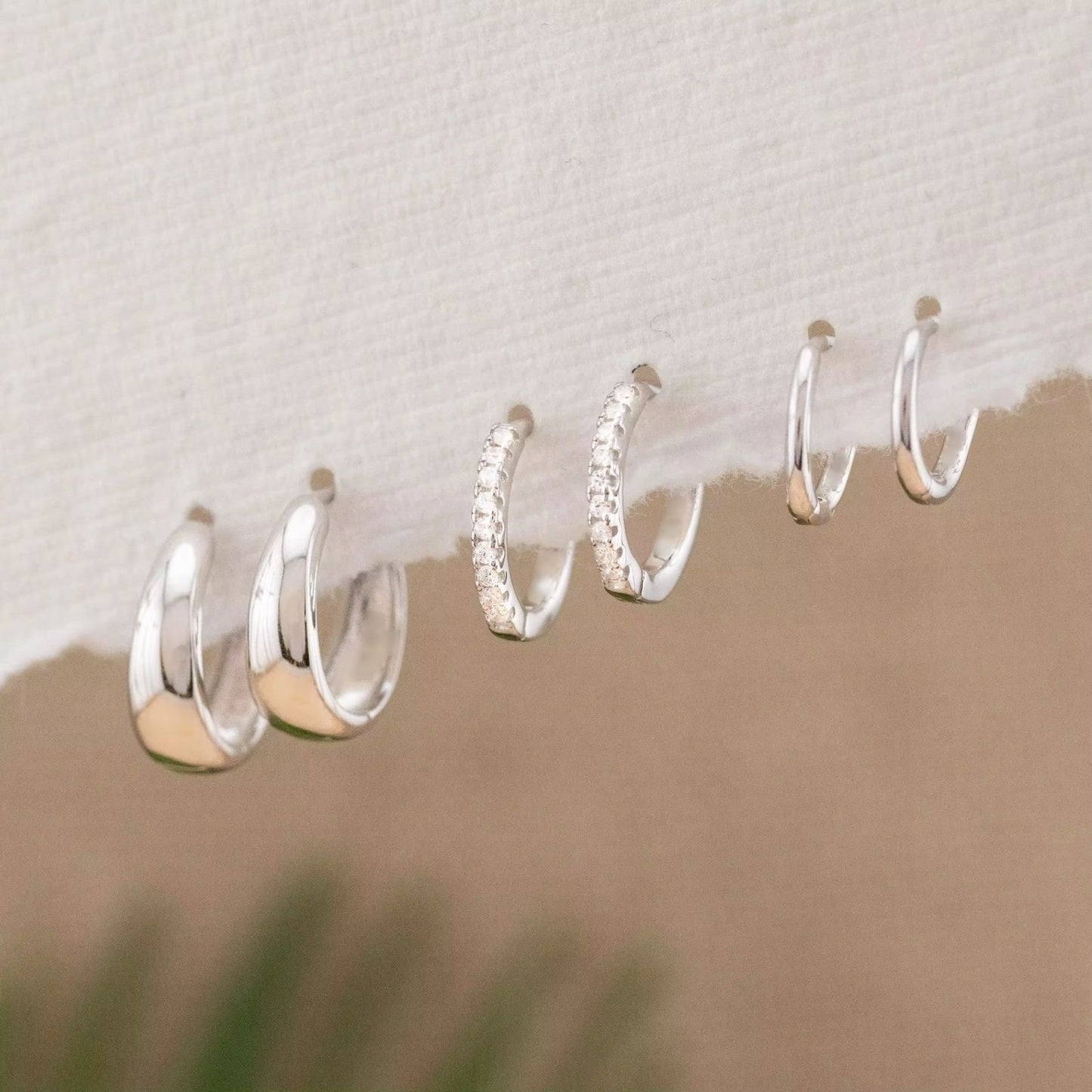 Silver Core Piercing Set (In pair)