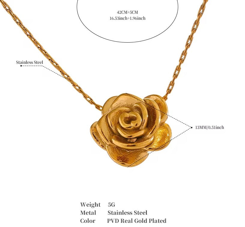 Roselle Necklace