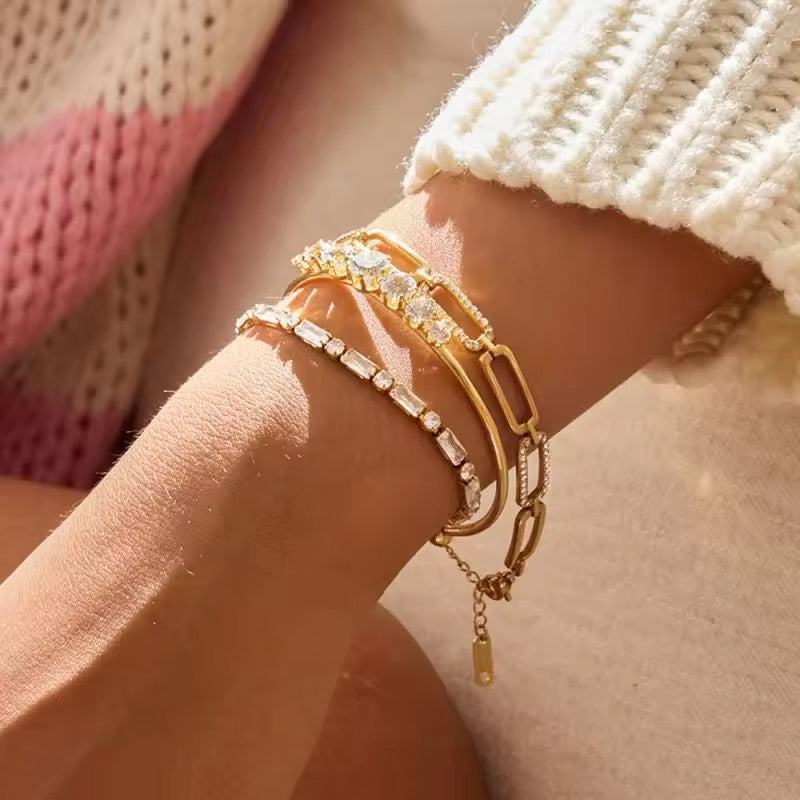 Clara Tennis Bracelet