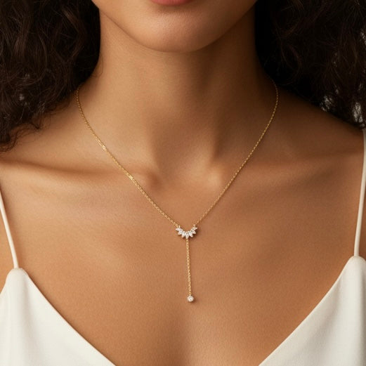 Celene Y Necklace