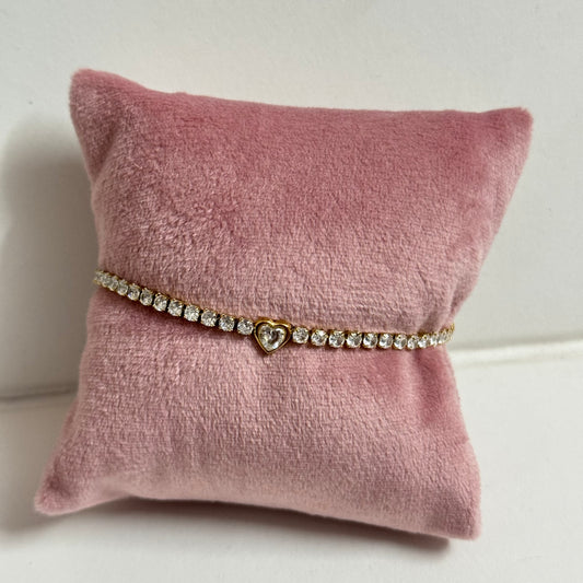 Love Tennis Bracelet