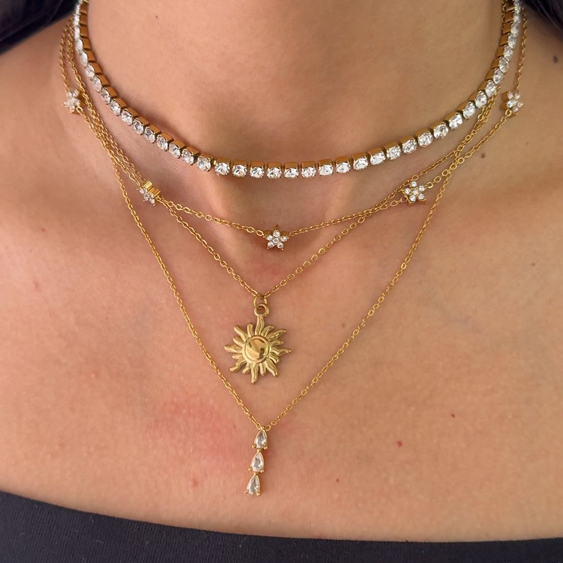 Daisy Dust Necklace