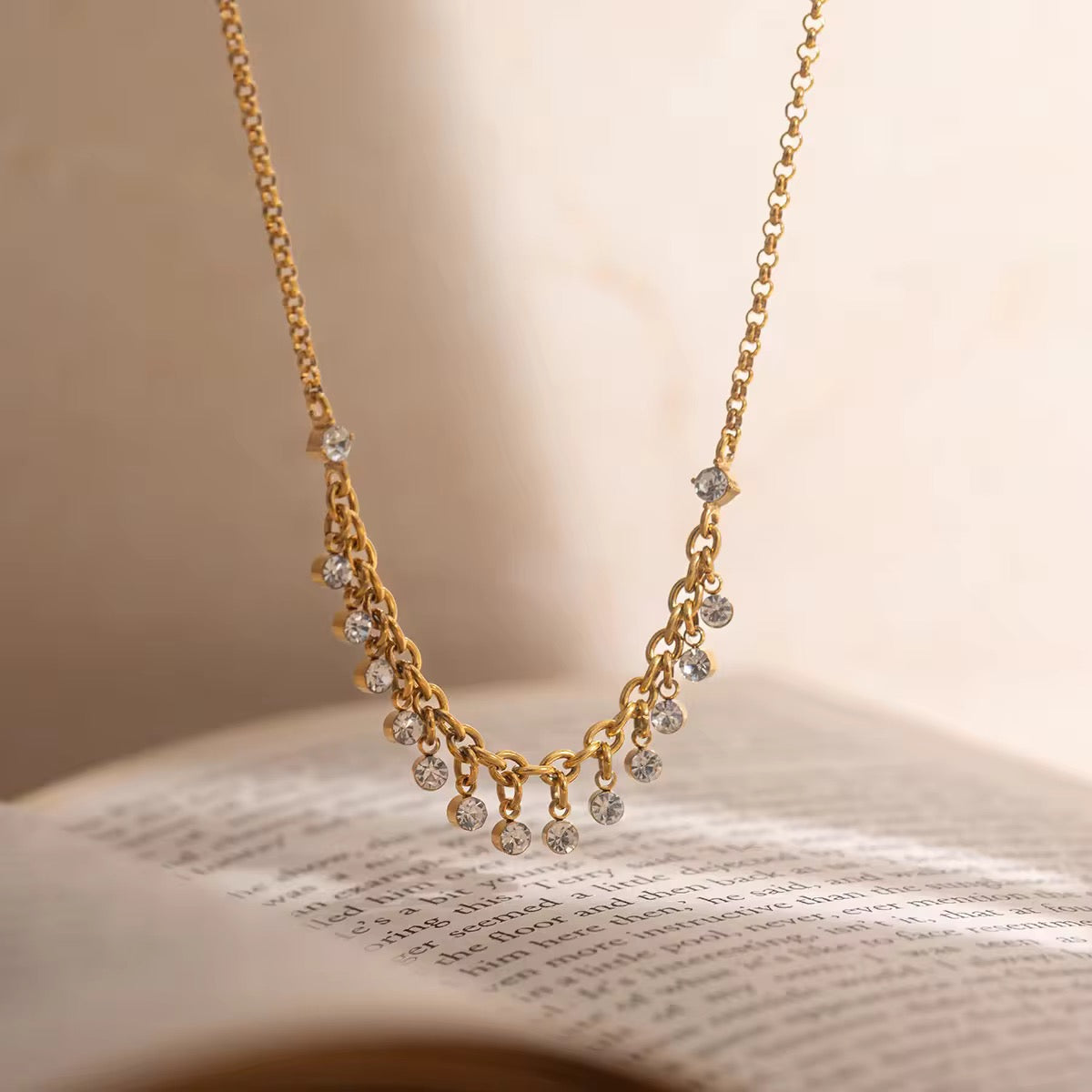 Falling Spark Necklace