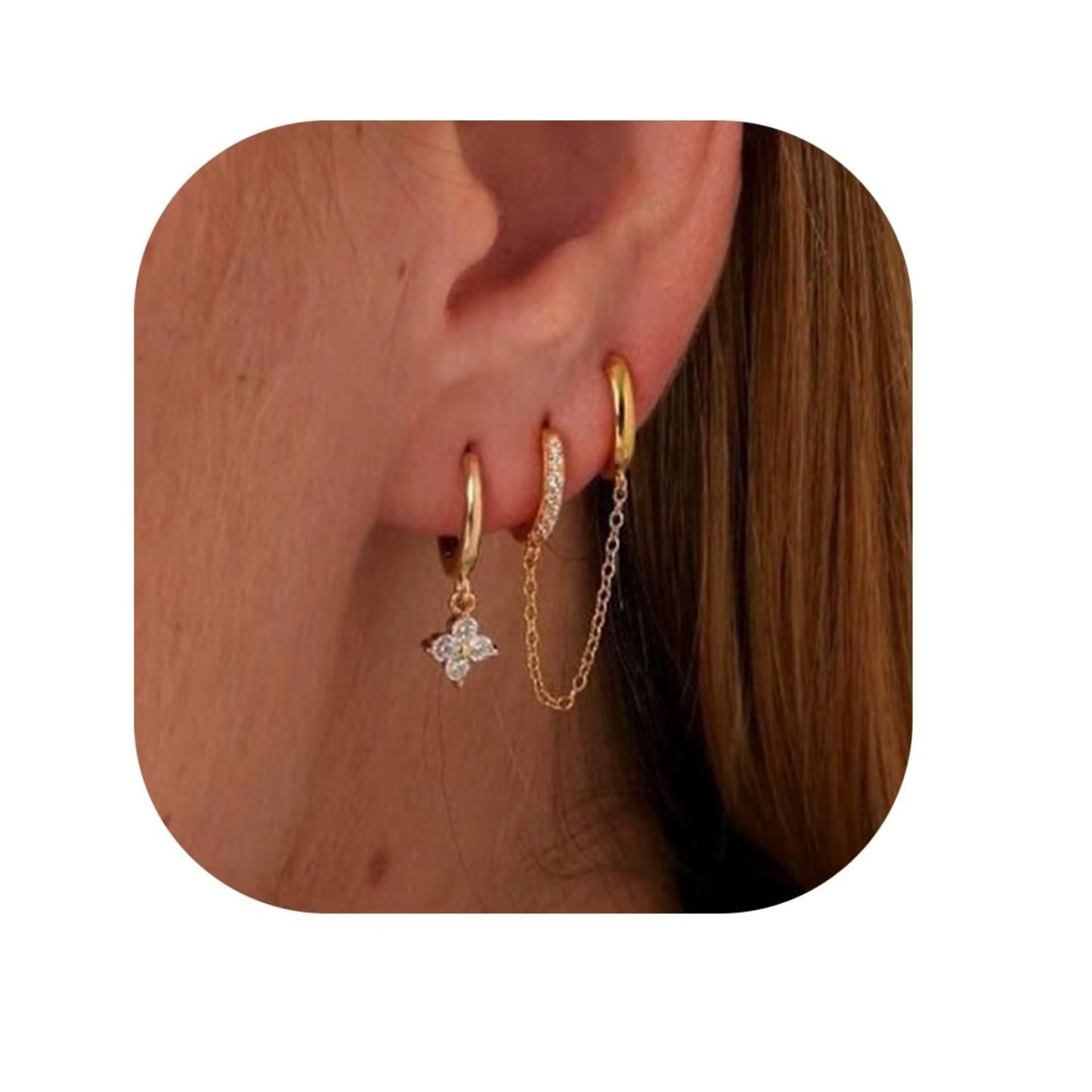 Mille Piercing Set (In pair)