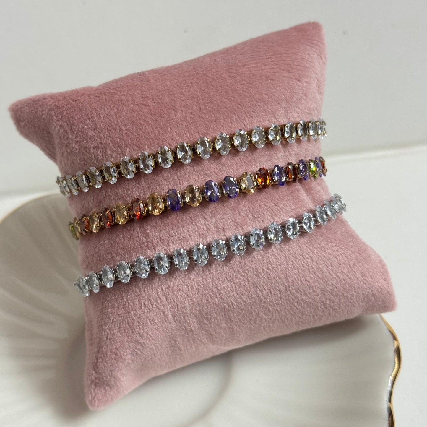 Celeste Tennis Bracelet