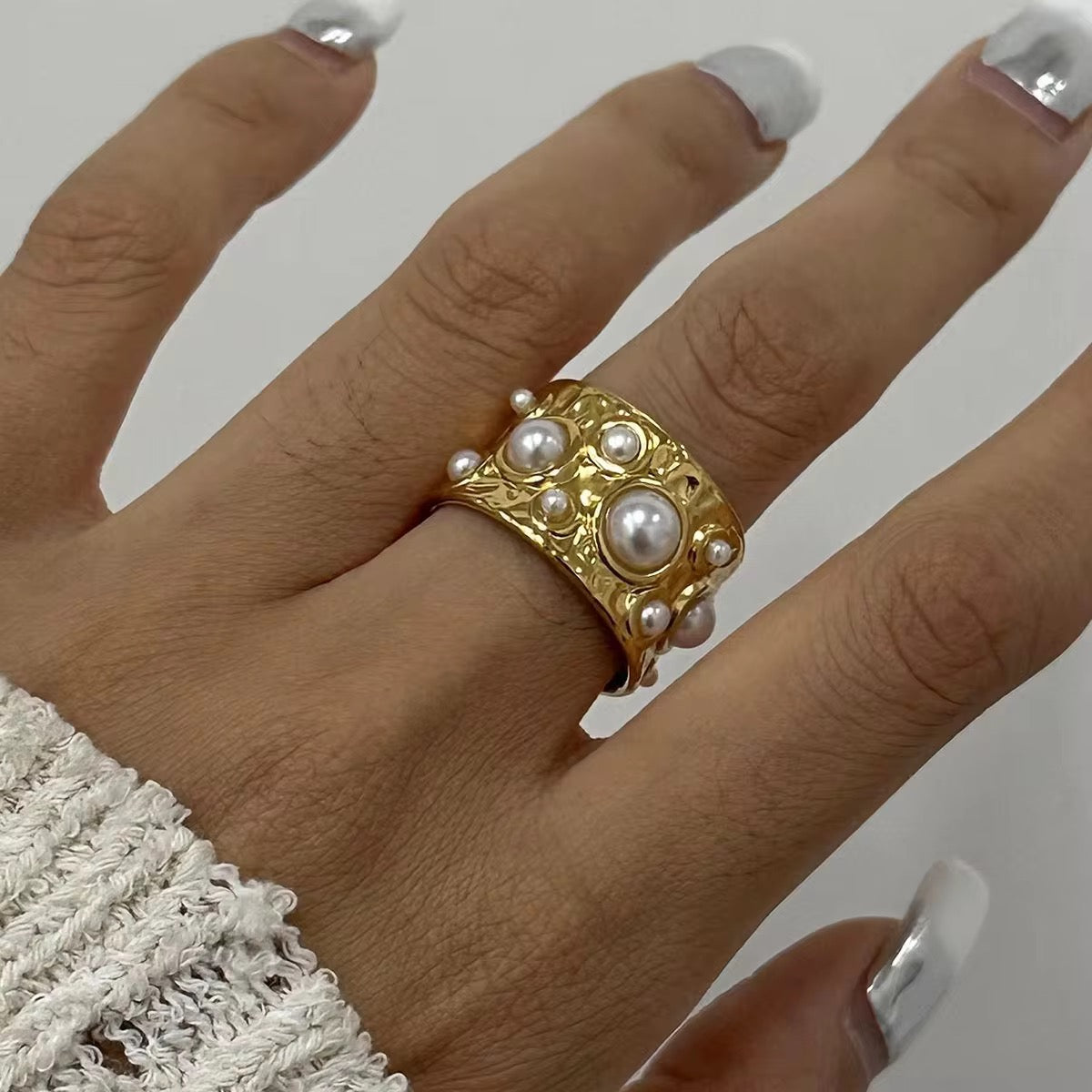 Pearl Wrap Ring