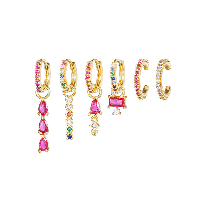 Ruby Piercing Set (Not in pair)