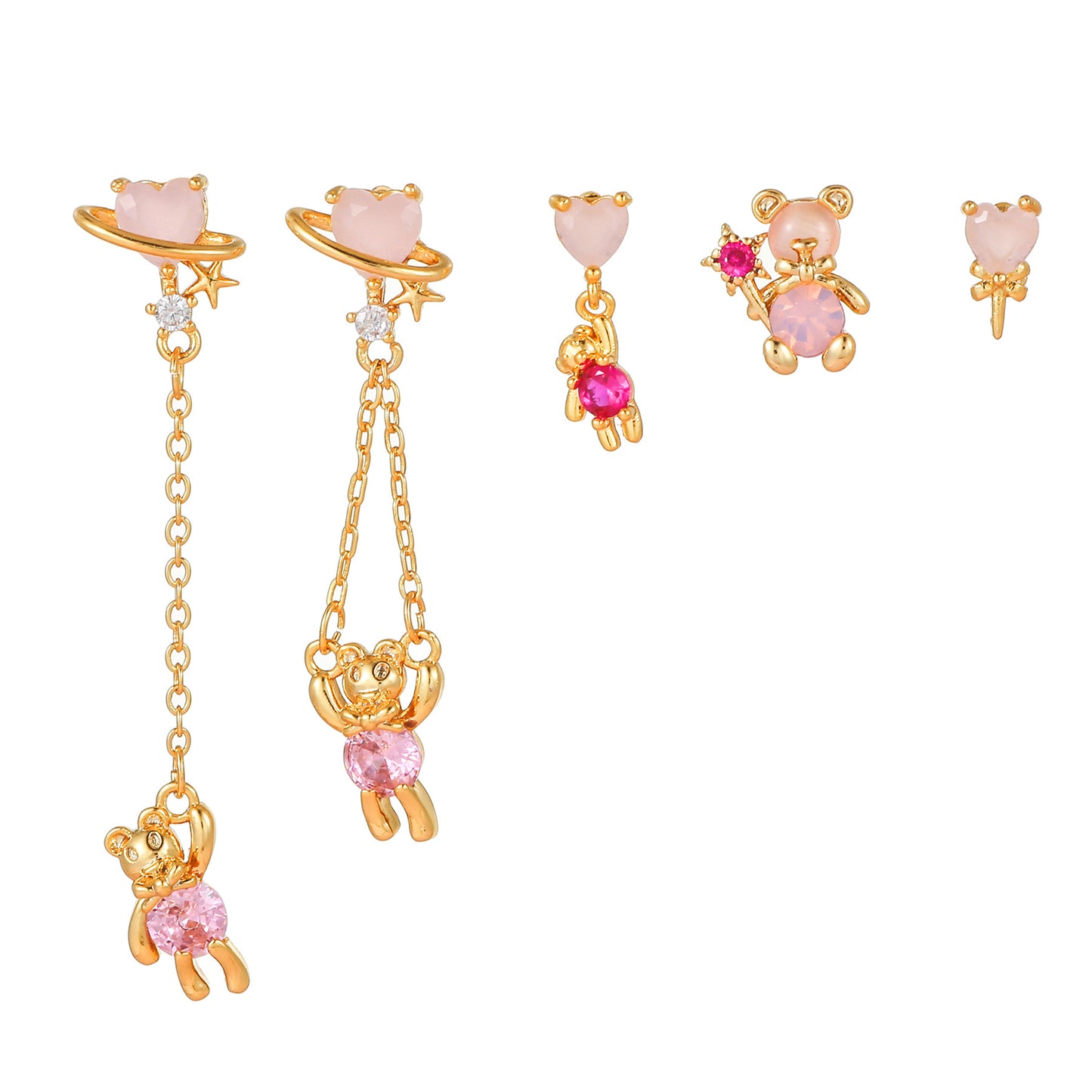 Teddy Piercing Set (Not in pair)