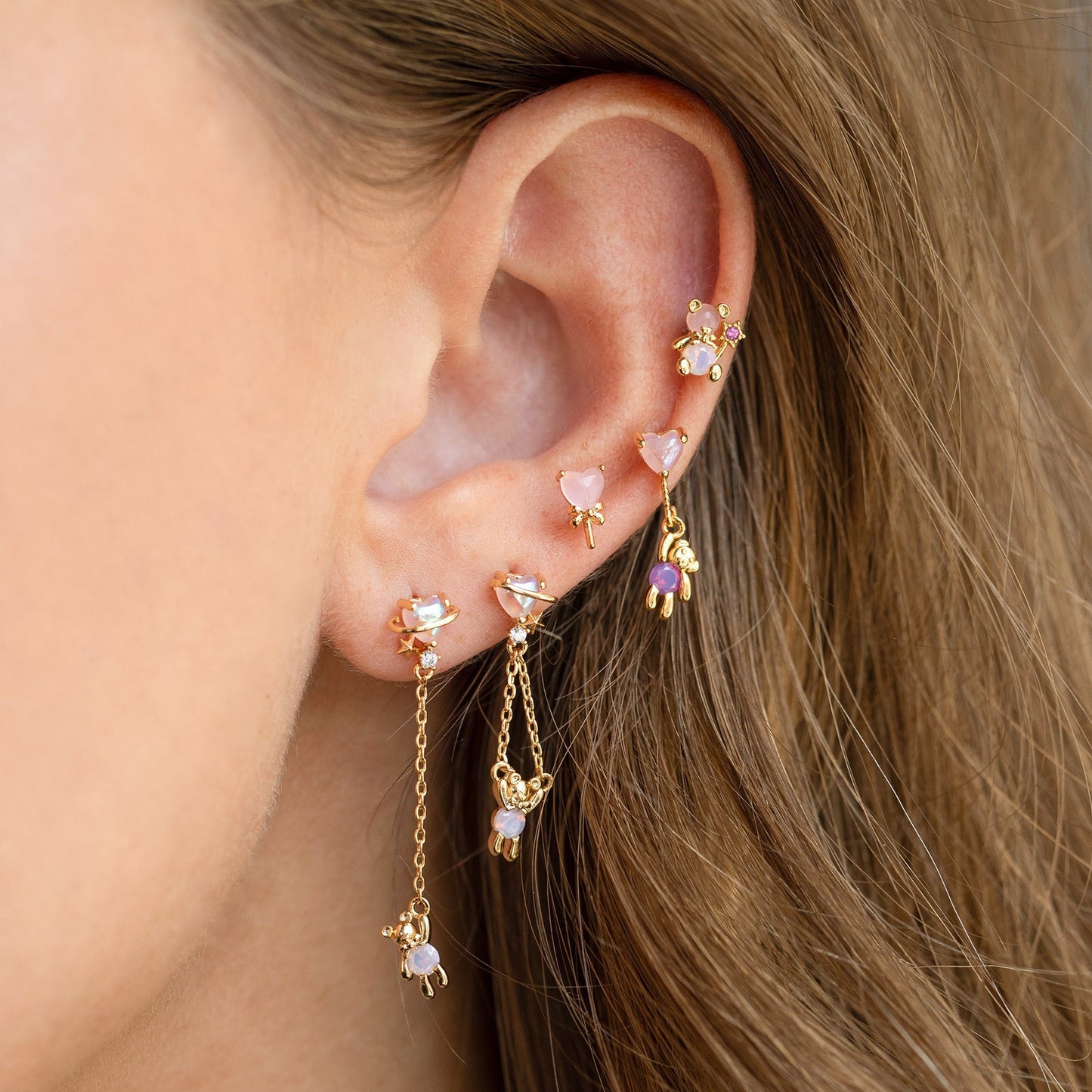 Teddy Piercing Set (Not in pair)
