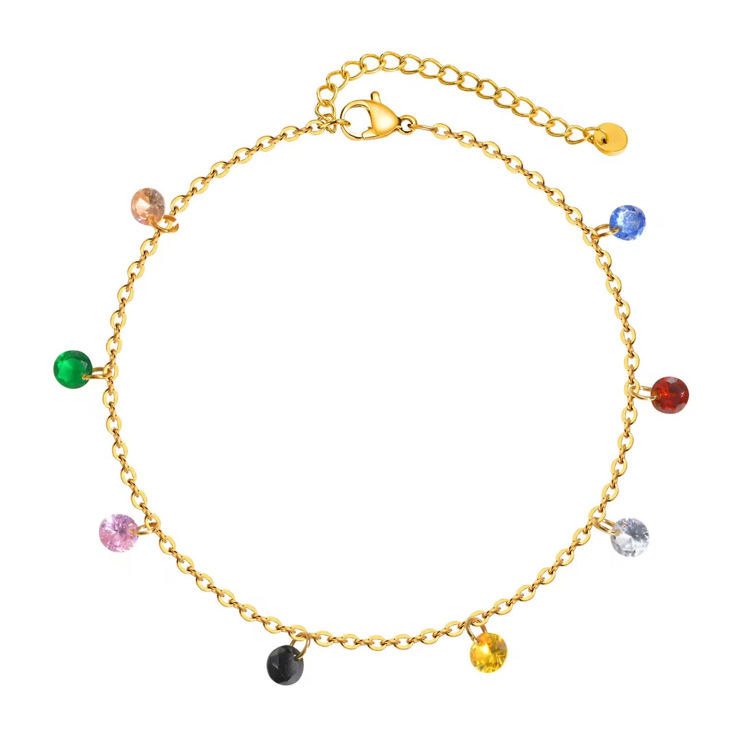 Multicolor Anklet