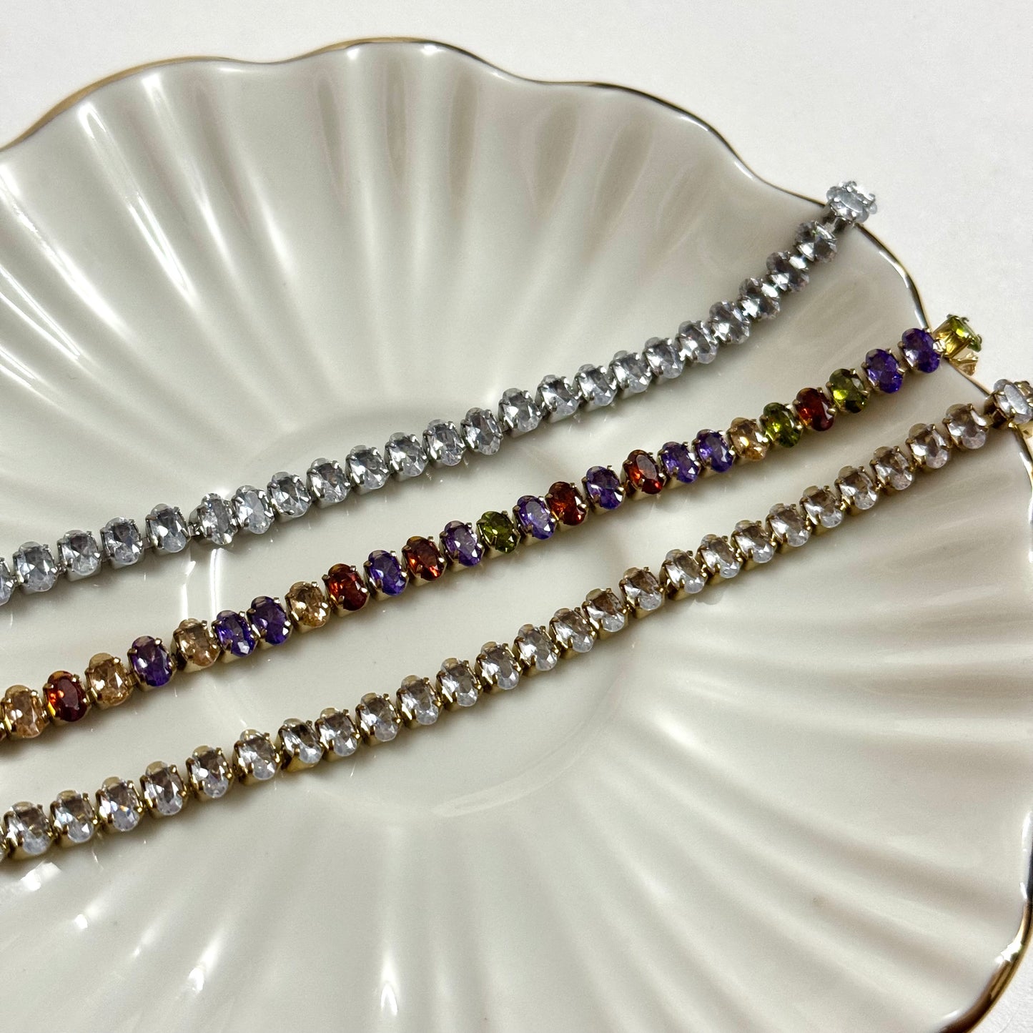 Celeste Tennis Bracelet
