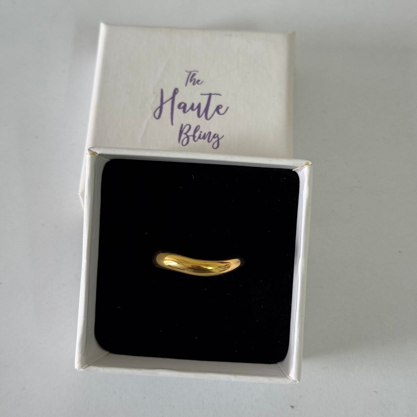 Serene Wave Ring