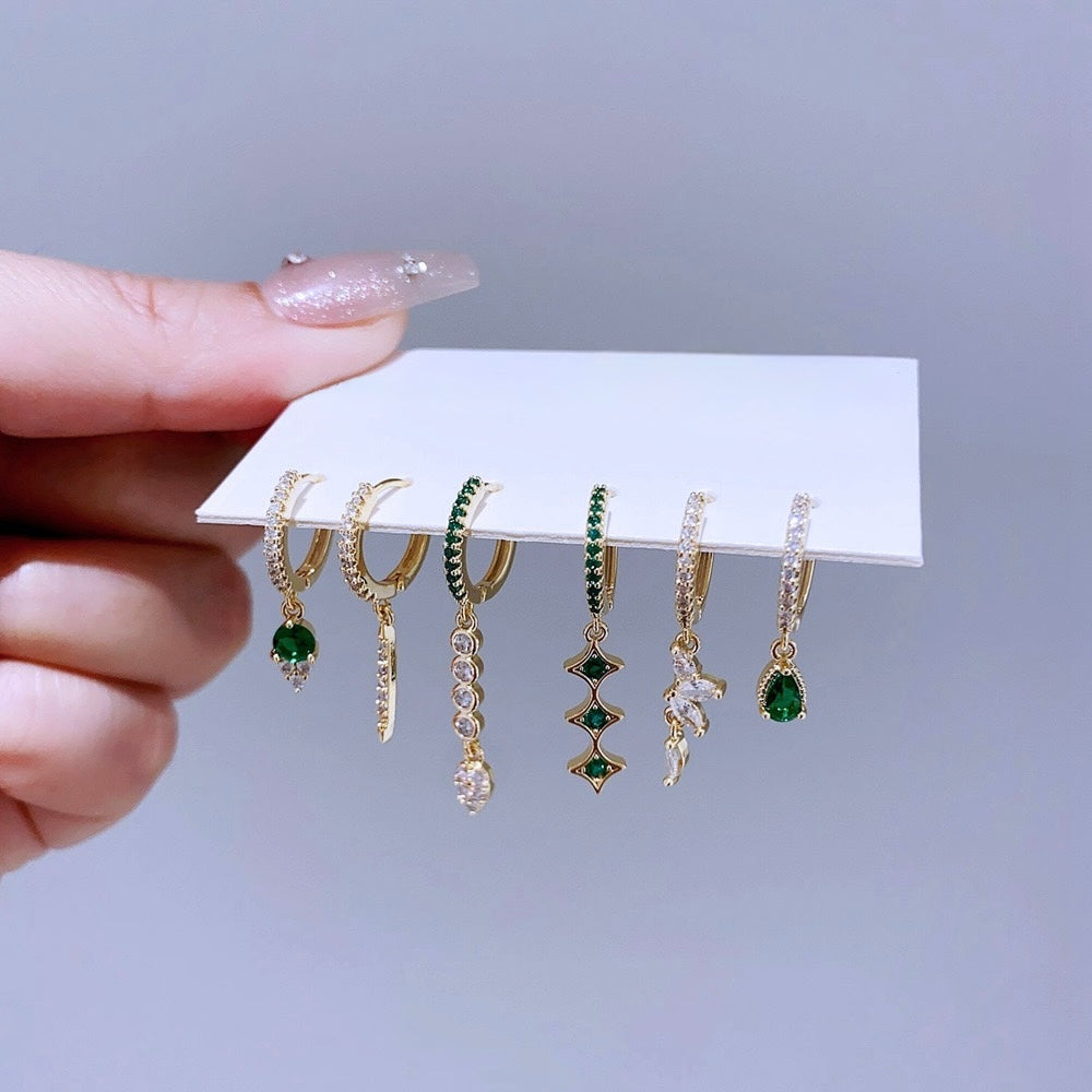 Emerald Dream Piercing Set (Not in pair)