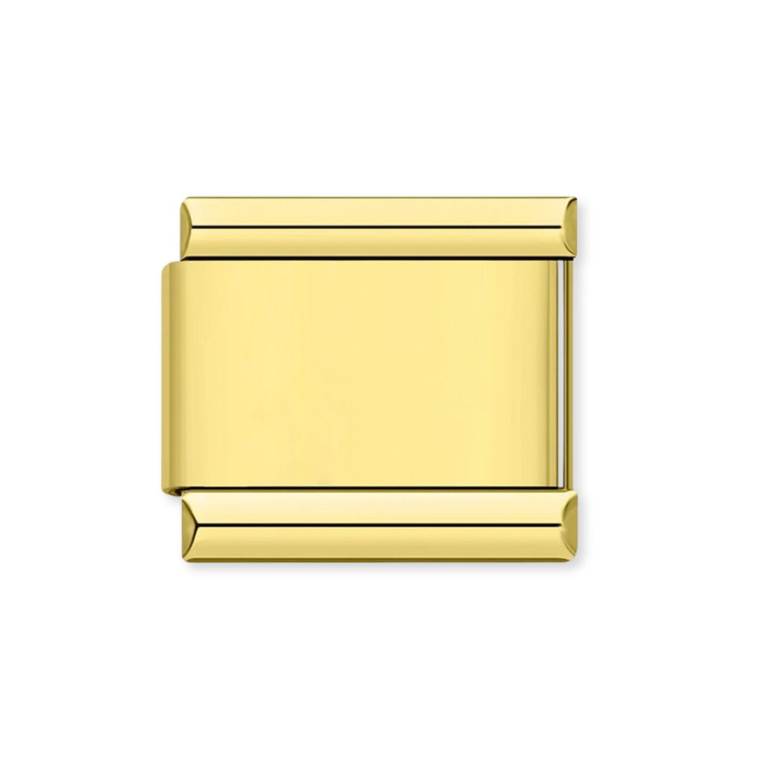 PLAIN GOLD CHARM
