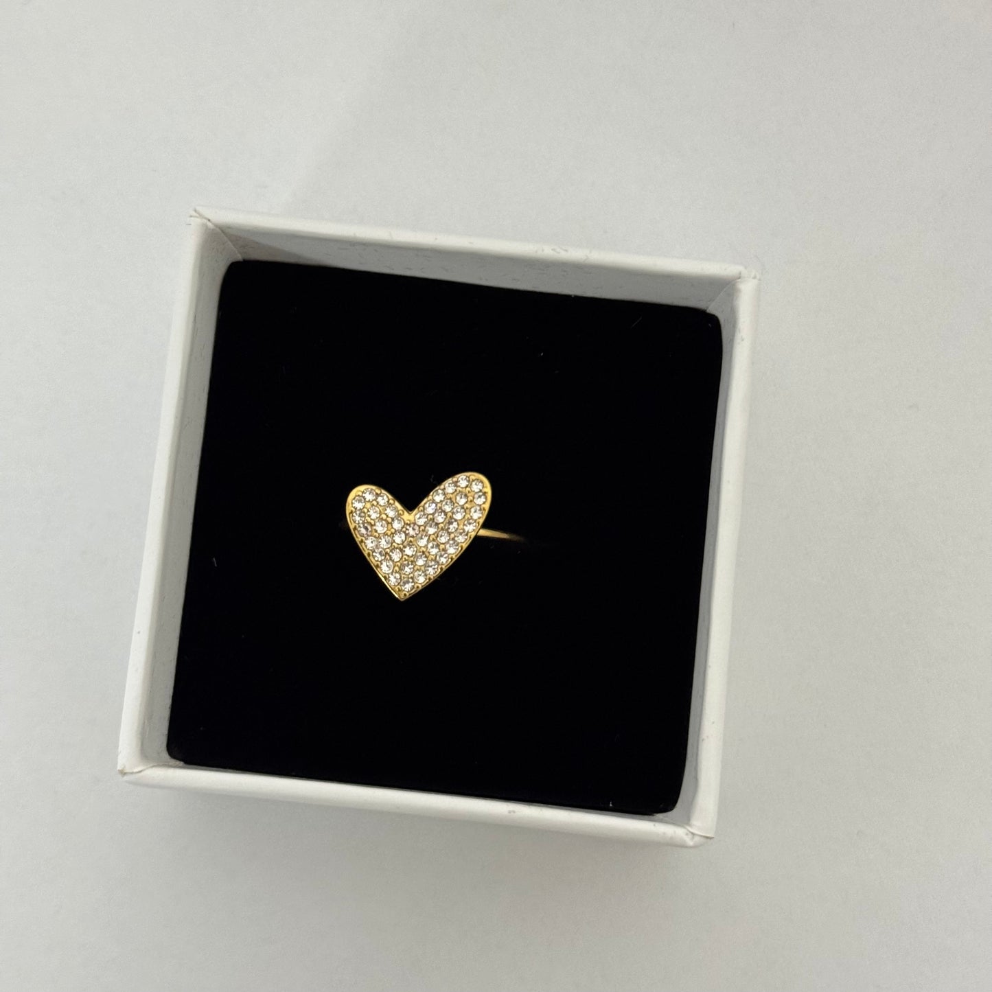 Sparkle Heart Ring