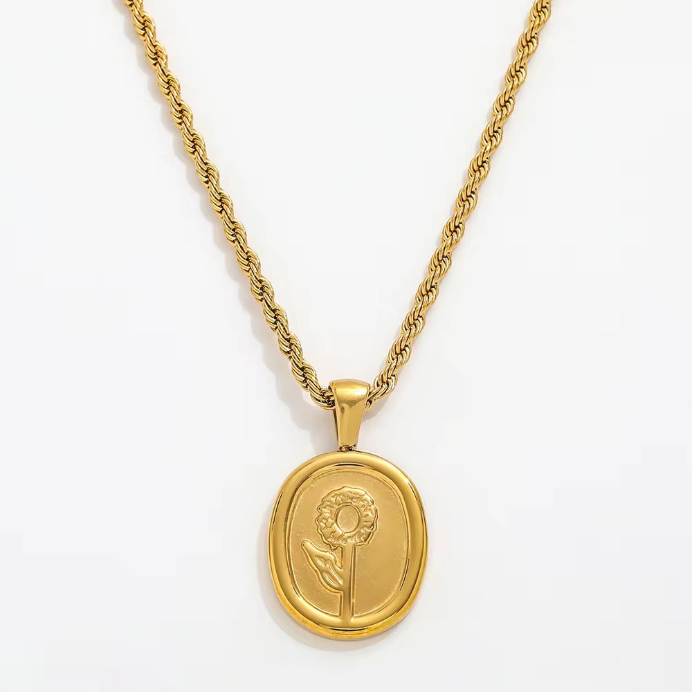 SUNFLOWER NECKLACE