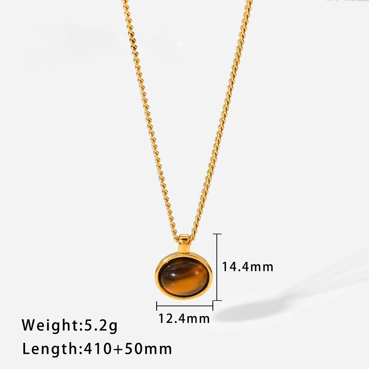 Cognac Necklace