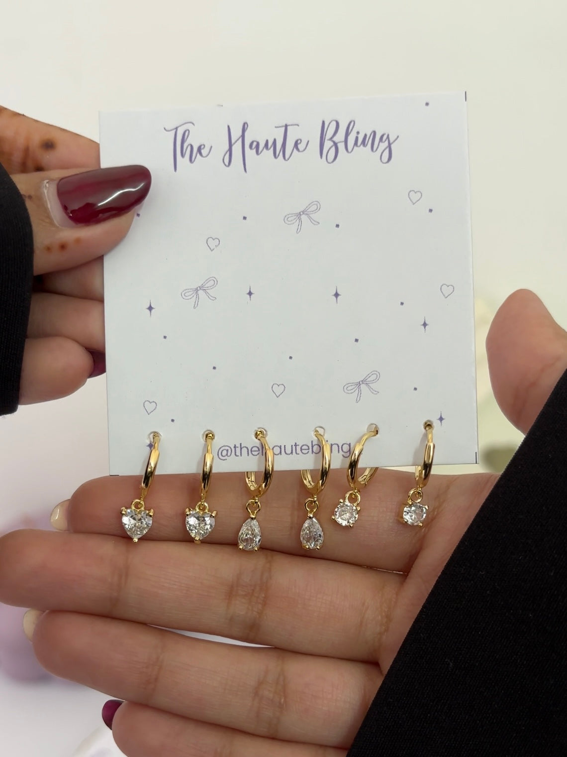 Drop Piercing Set (In pair)