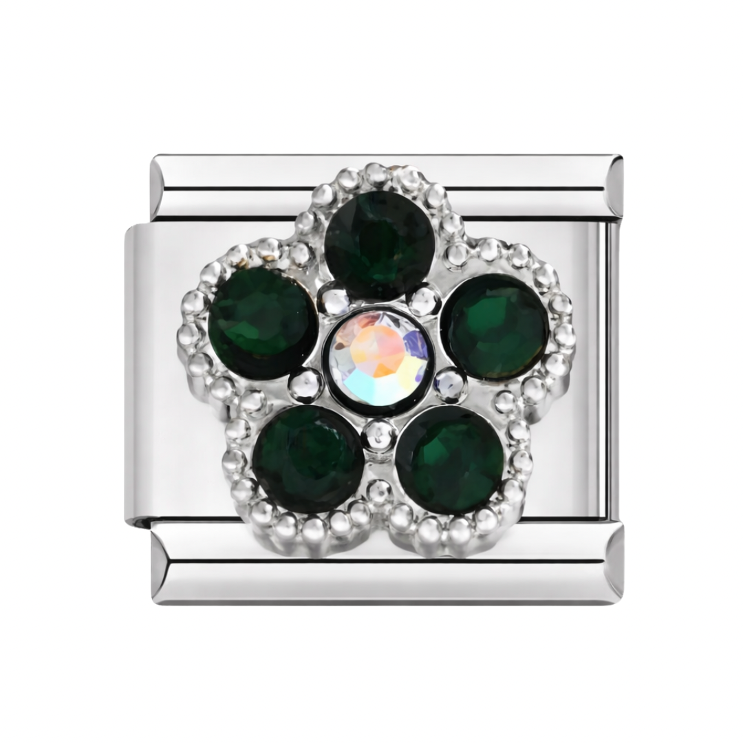 GREEN STONE FLOWER IC