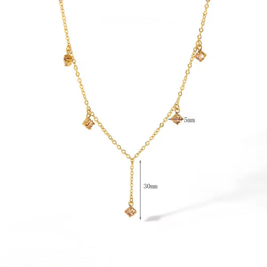 Prism Y Necklace