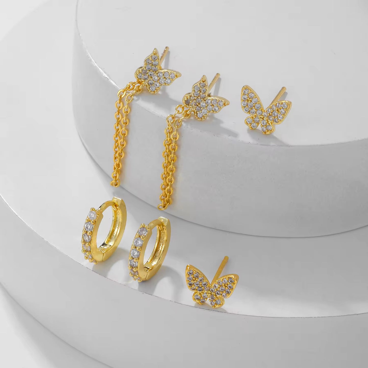 Flutter Piercing Set (In pair)
