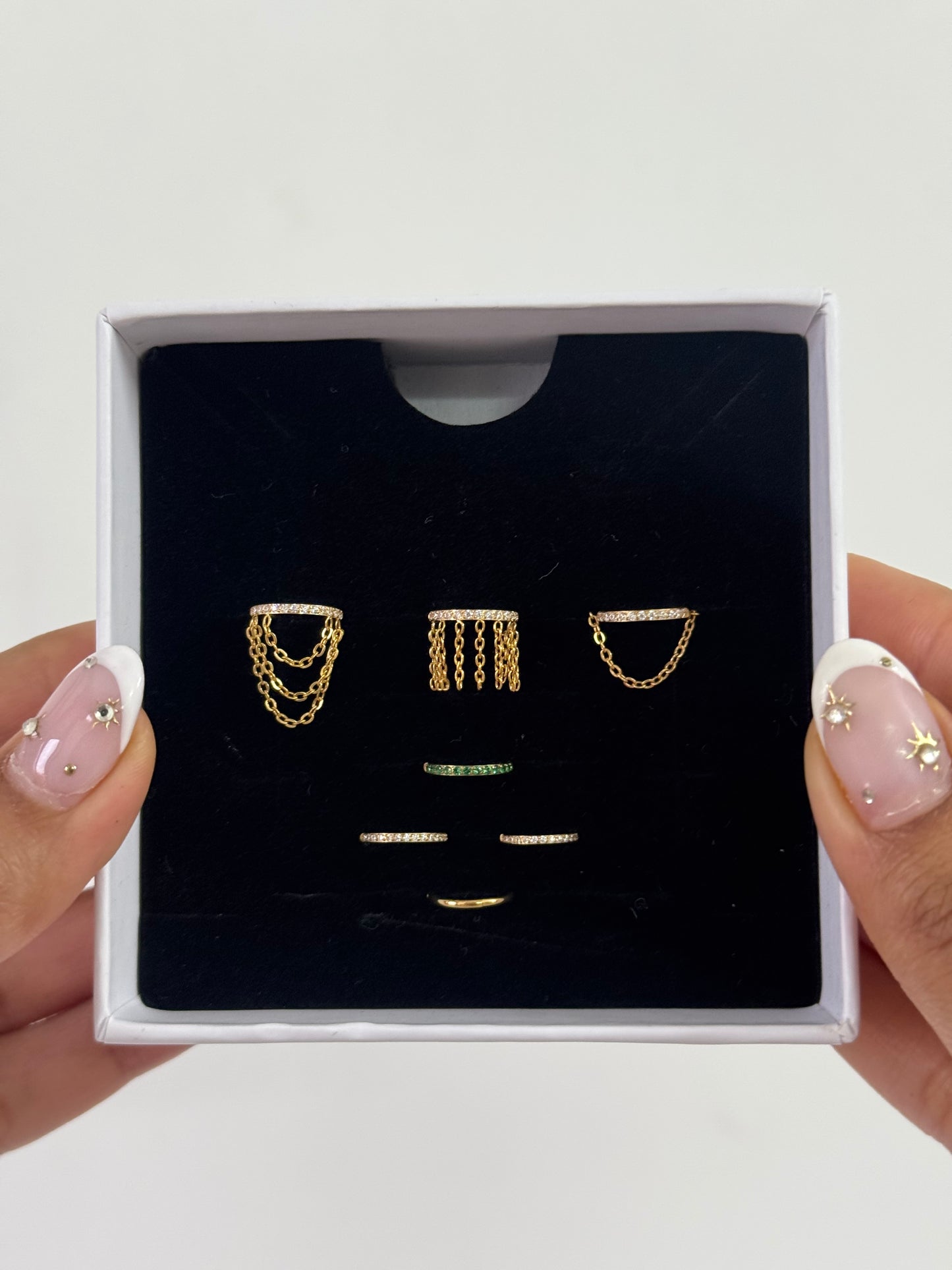 Emerald Sparkle Bali Clicker (Single Piece)