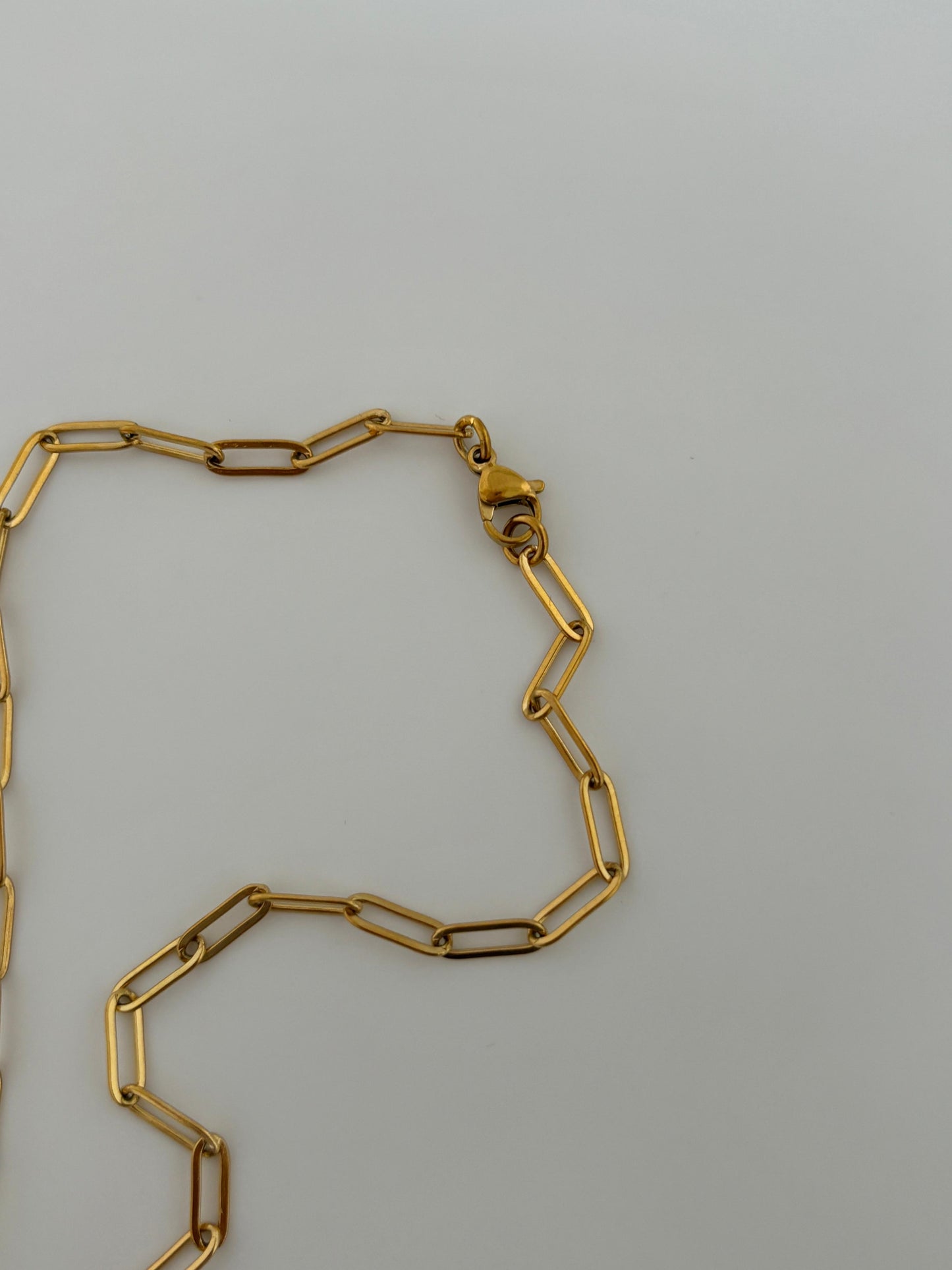 Paperclip Charm Chain