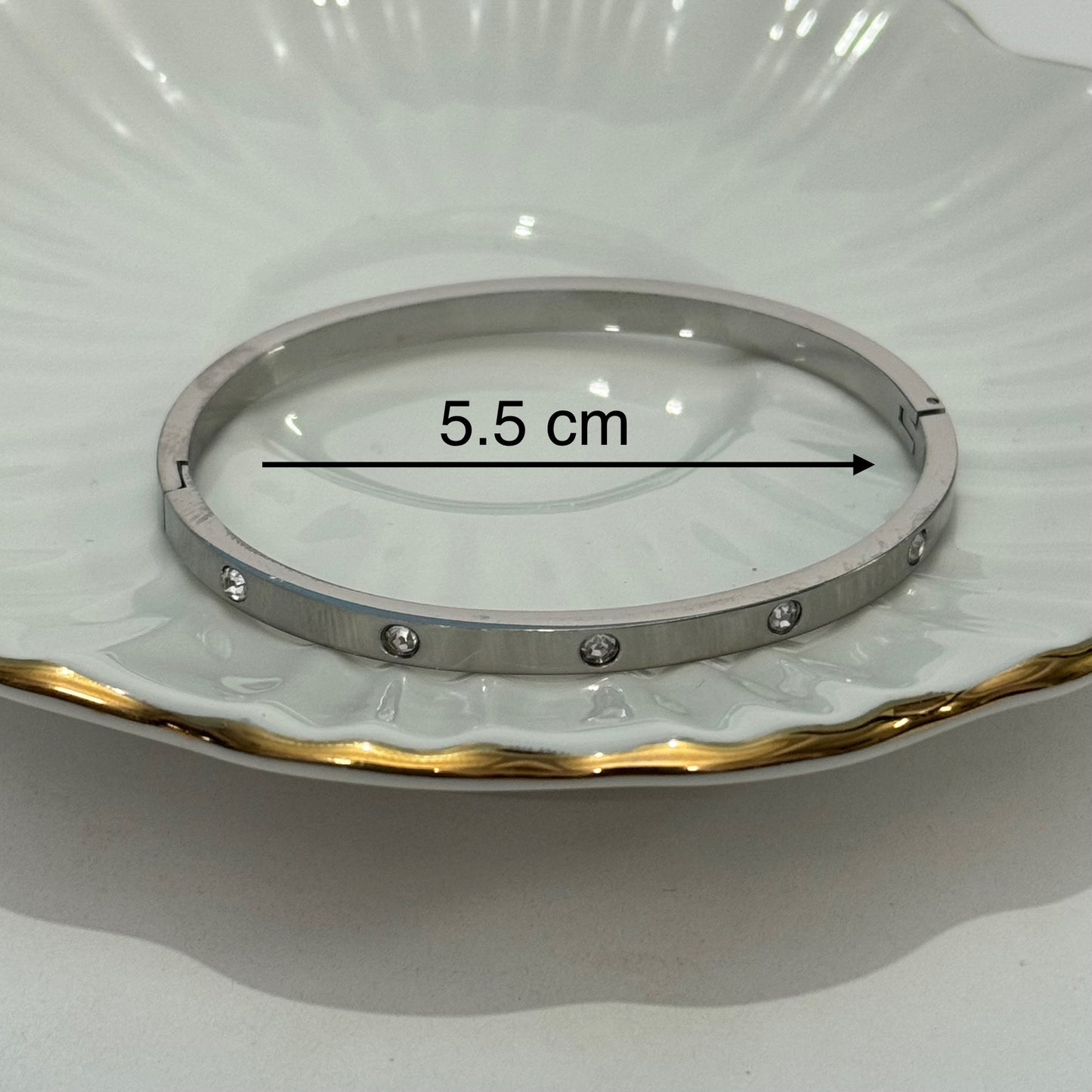 Silver Cameron Bracelet (Baby Size)