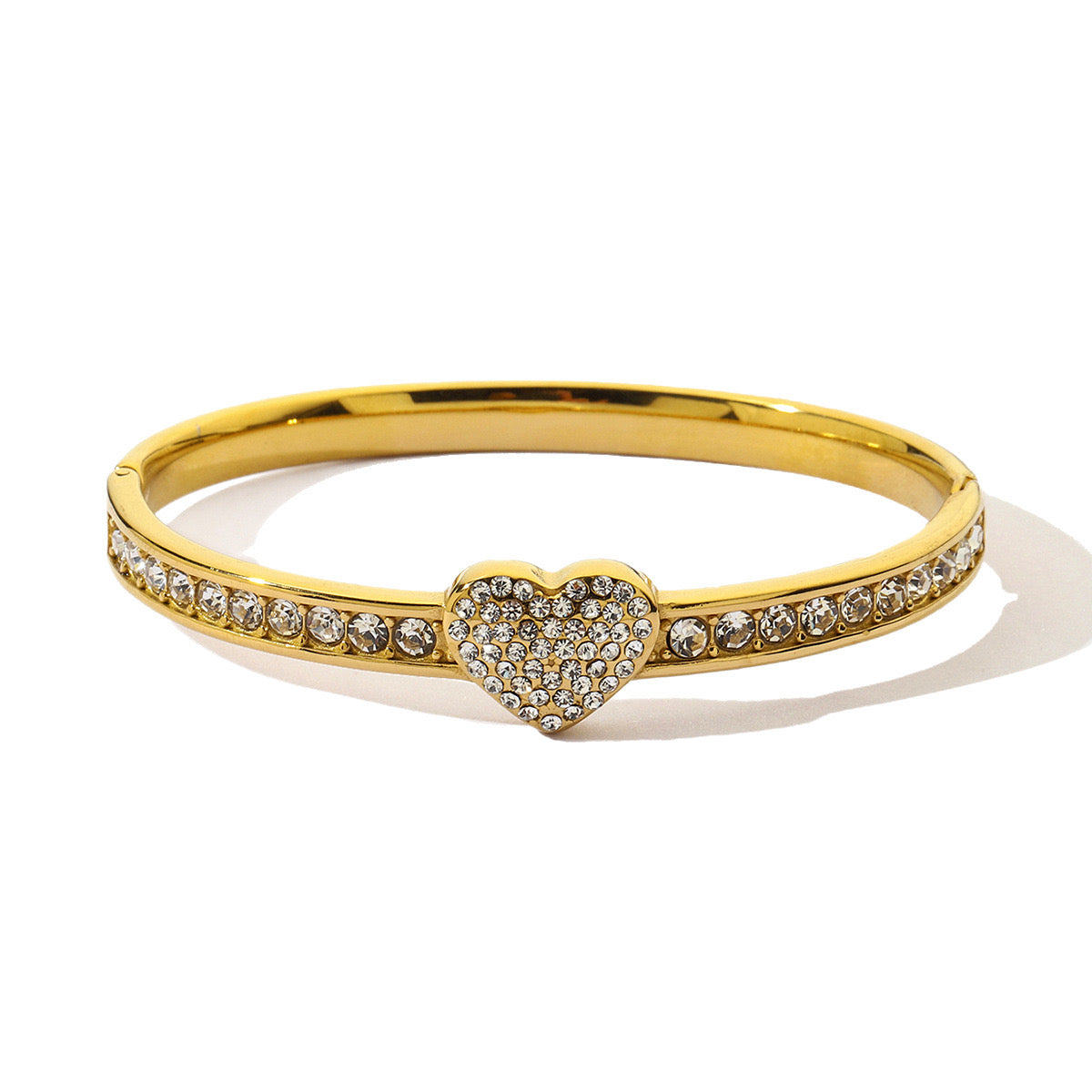 Bling Heart Bracelet