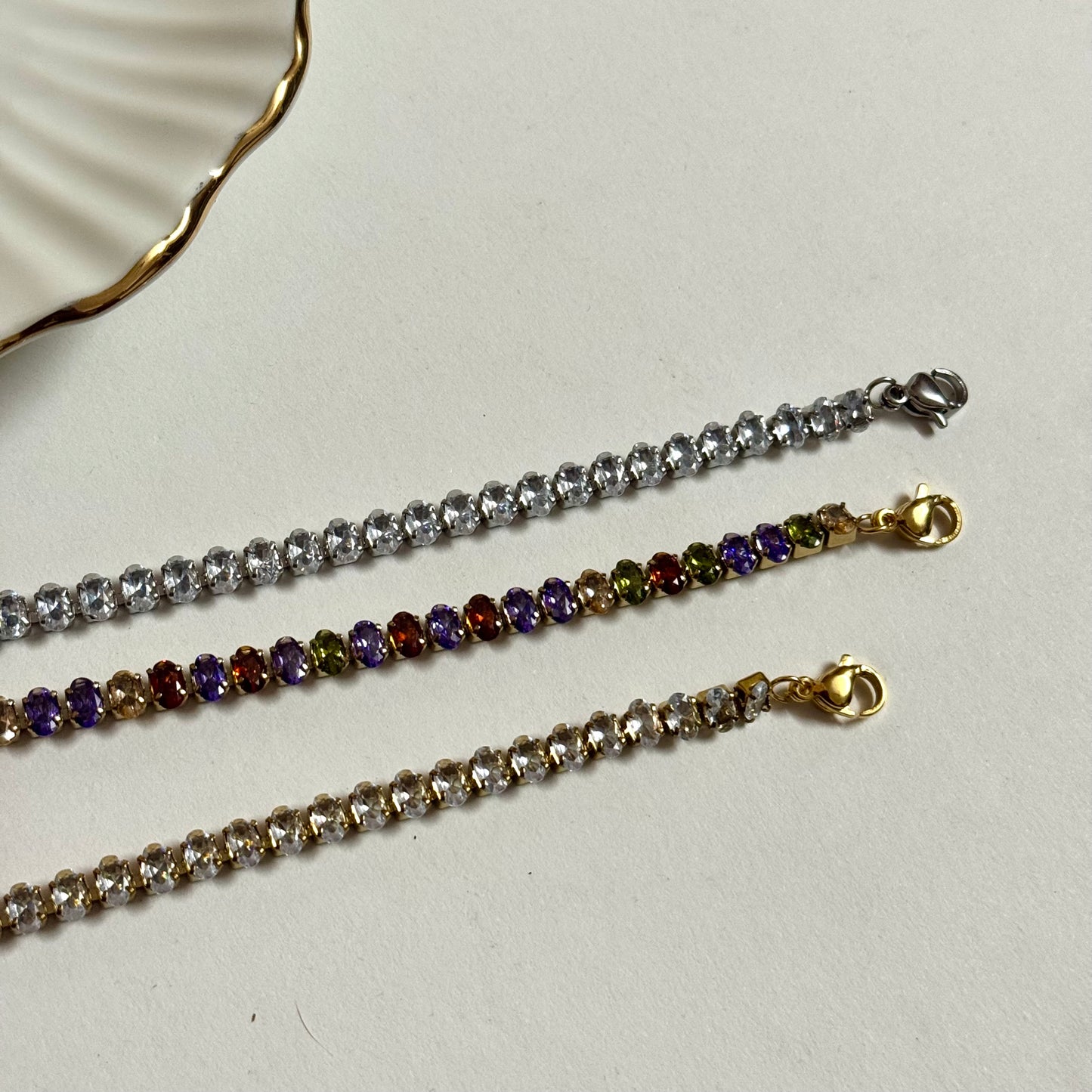 Celeste Tennis Bracelet