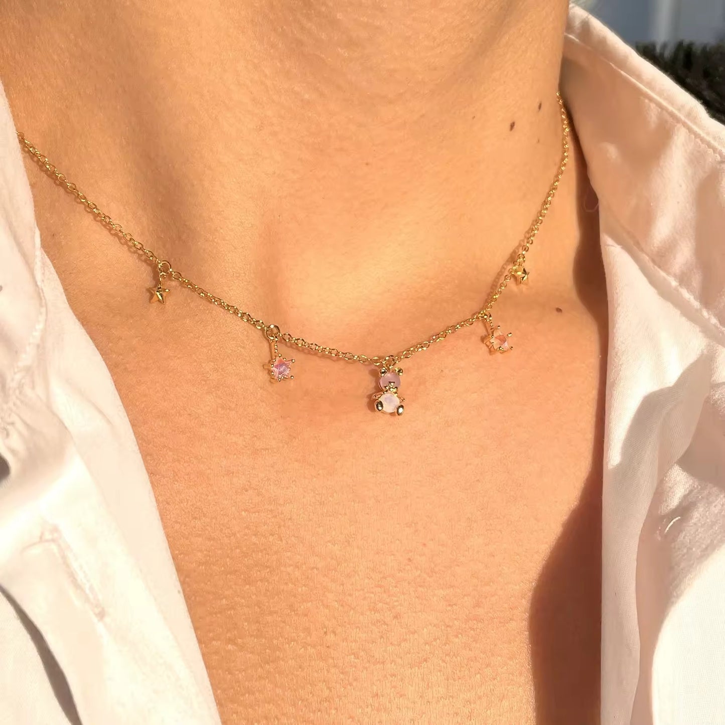 Teddy Charm Necklace