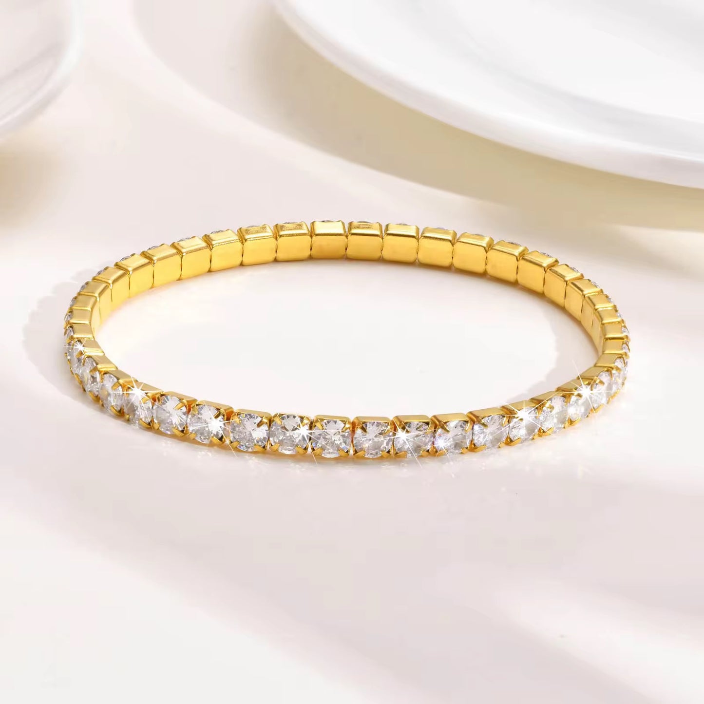 Stretchable Tennis Bracelet