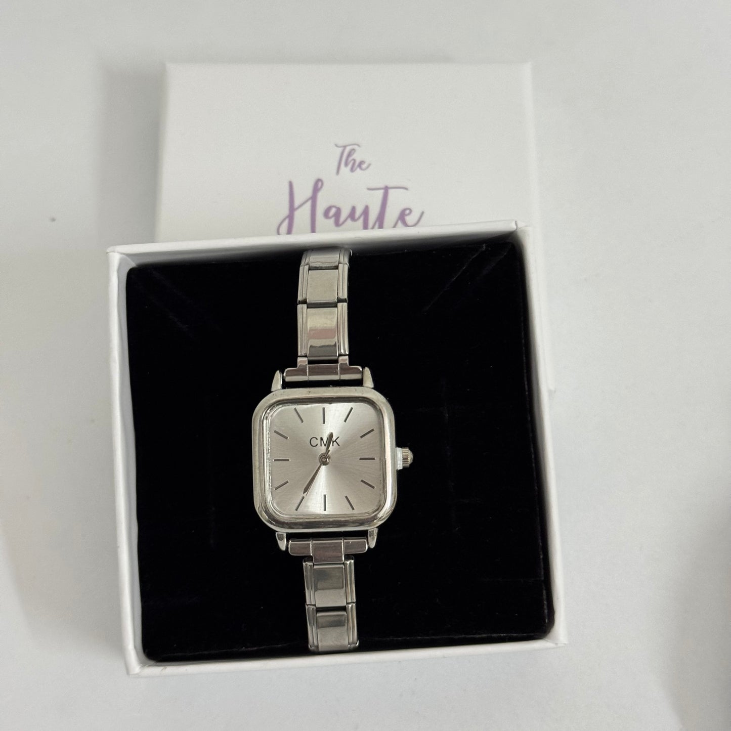 Luxe Frame Italian Charm Watch