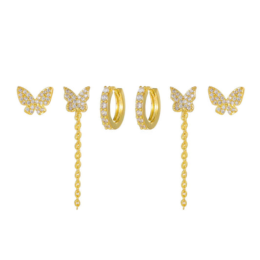 Flutter Piercing Set (In pair)
