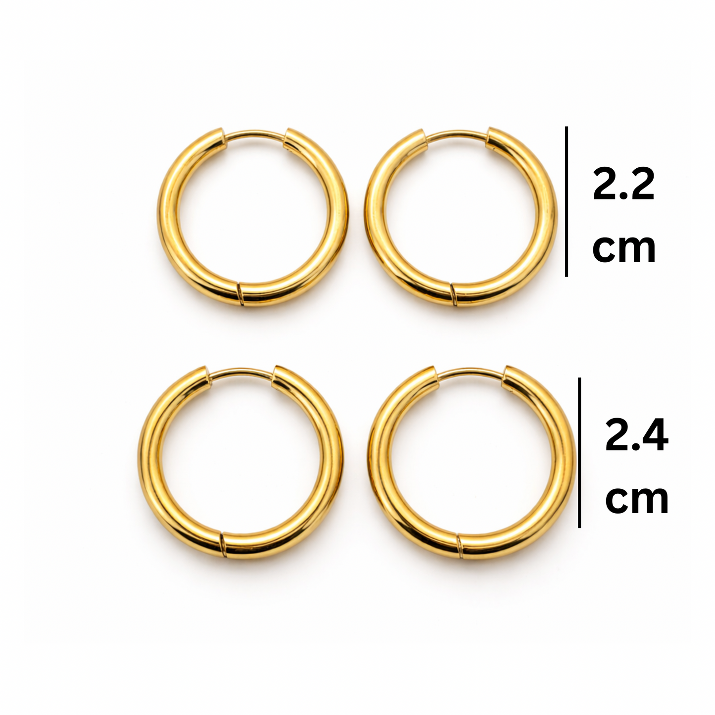 Medium Round Hoops