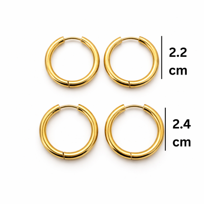 Medium Round Hoops