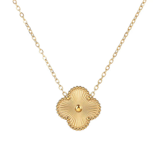 Gold Clover Necklace