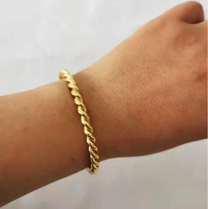 SPIRAL CUFF BRACELET