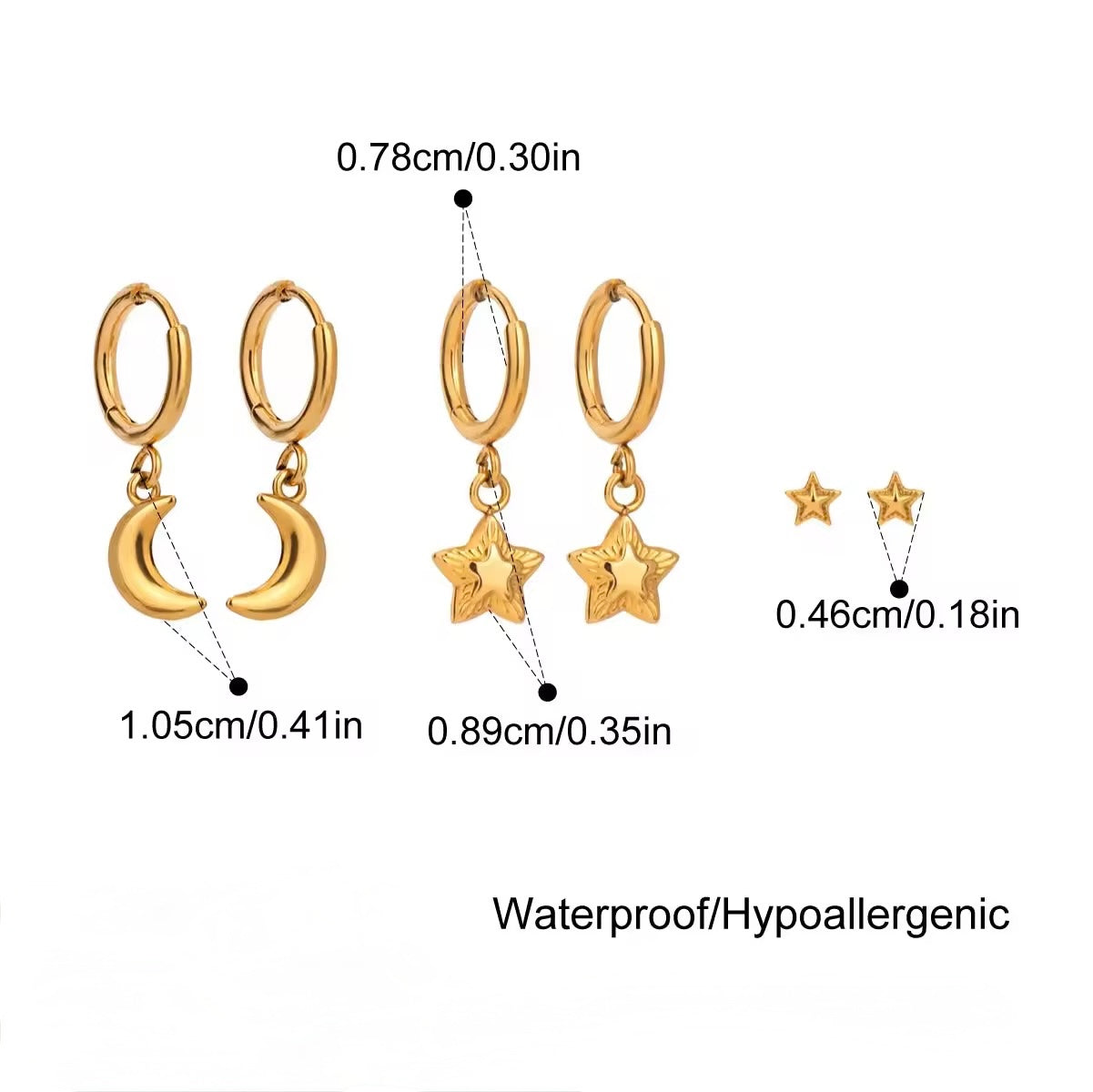 Galaxy Piercing Set (In pair)