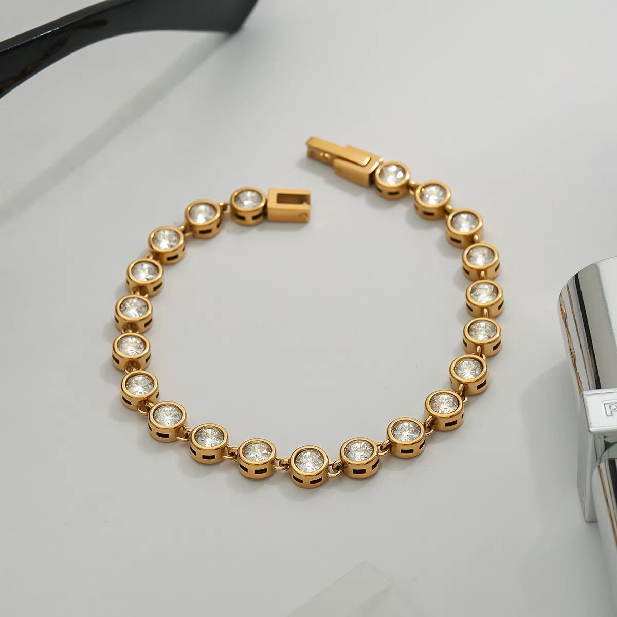 Halo Tennis Bracelet