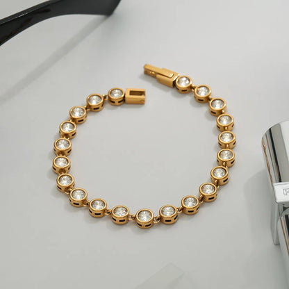 Halo Tennis Bracelet