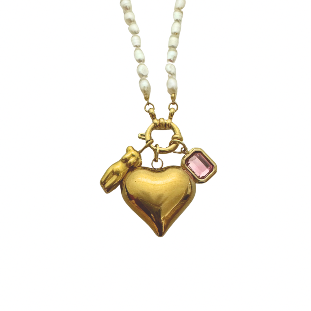 Puffy Heart Charm