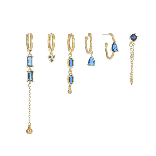 Ocean Drop Piercing Set (Not in pair)