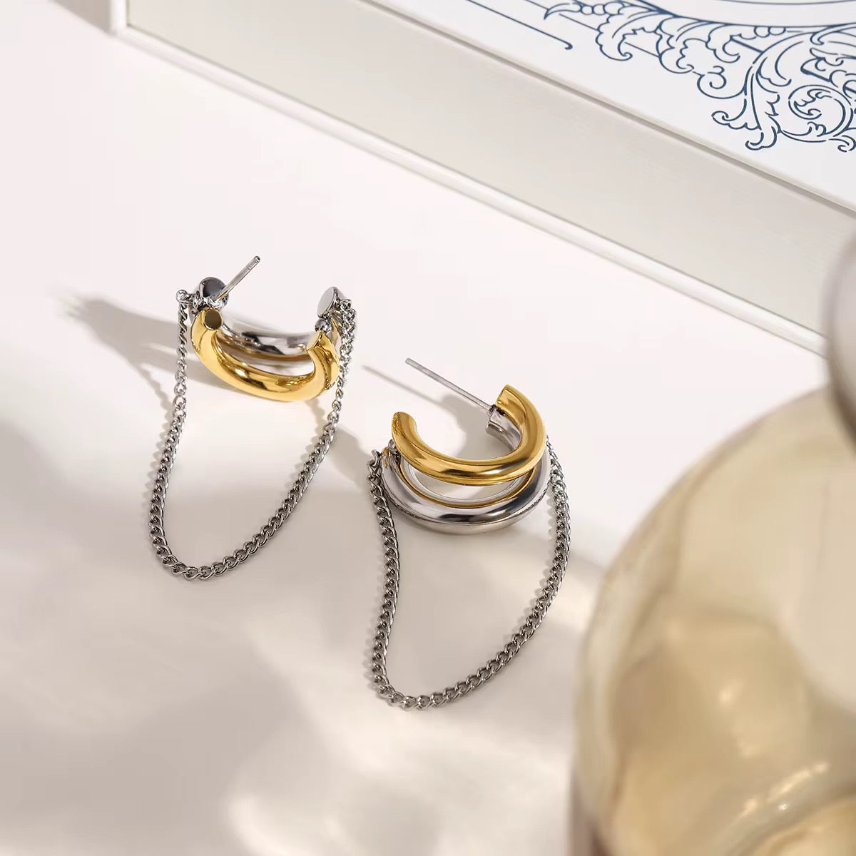 Dual Luxe Hoops