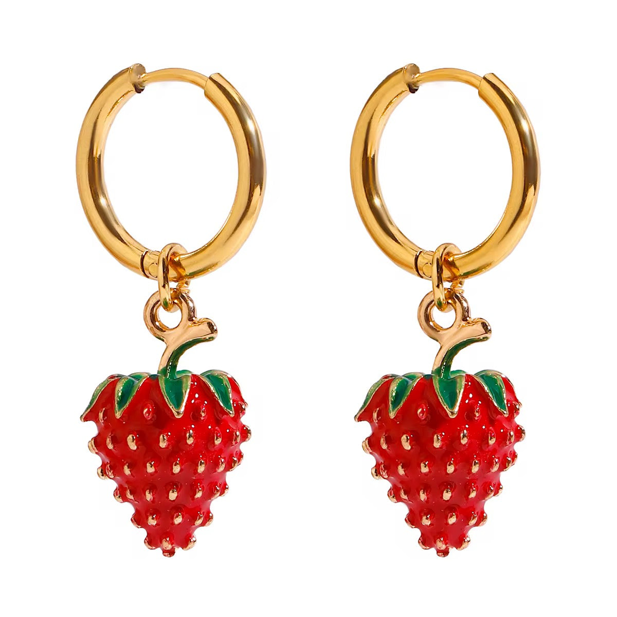 Strawberry Earrings