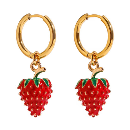 Strawberry Earrings